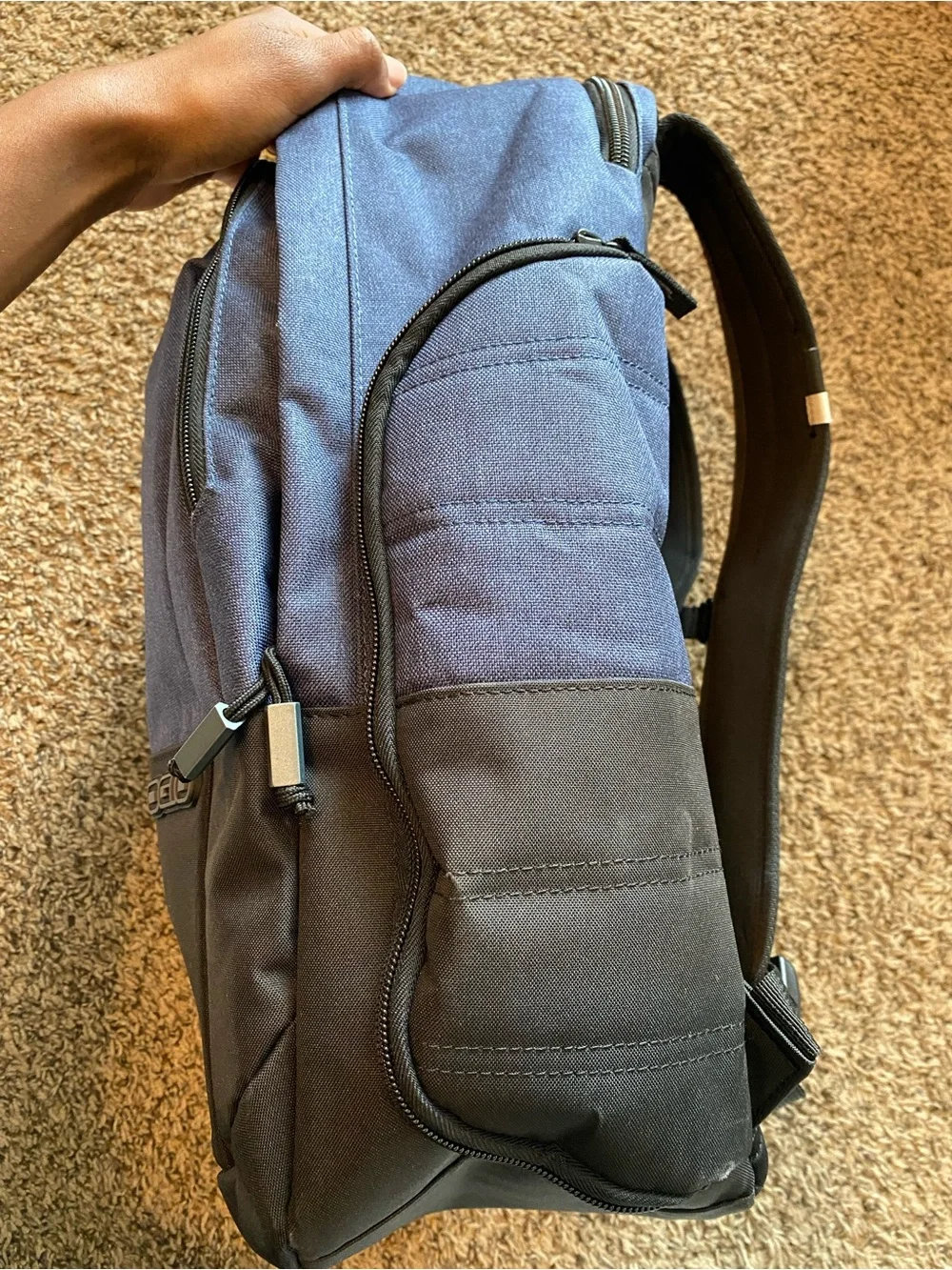 New OGIO Navy Blue and Black Everyday Backpack